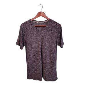 Drifter Mens Burnout Made to Wear Dark‎ Gray VNeck Basic Tee Size Small